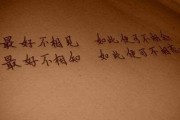 挽留爱情的最感动句子（15个让你心动的分手挽留语句）