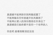 如何感动他的心——分手后的挽回攻略（情感救赎的秘诀，让你重新得到他的心）